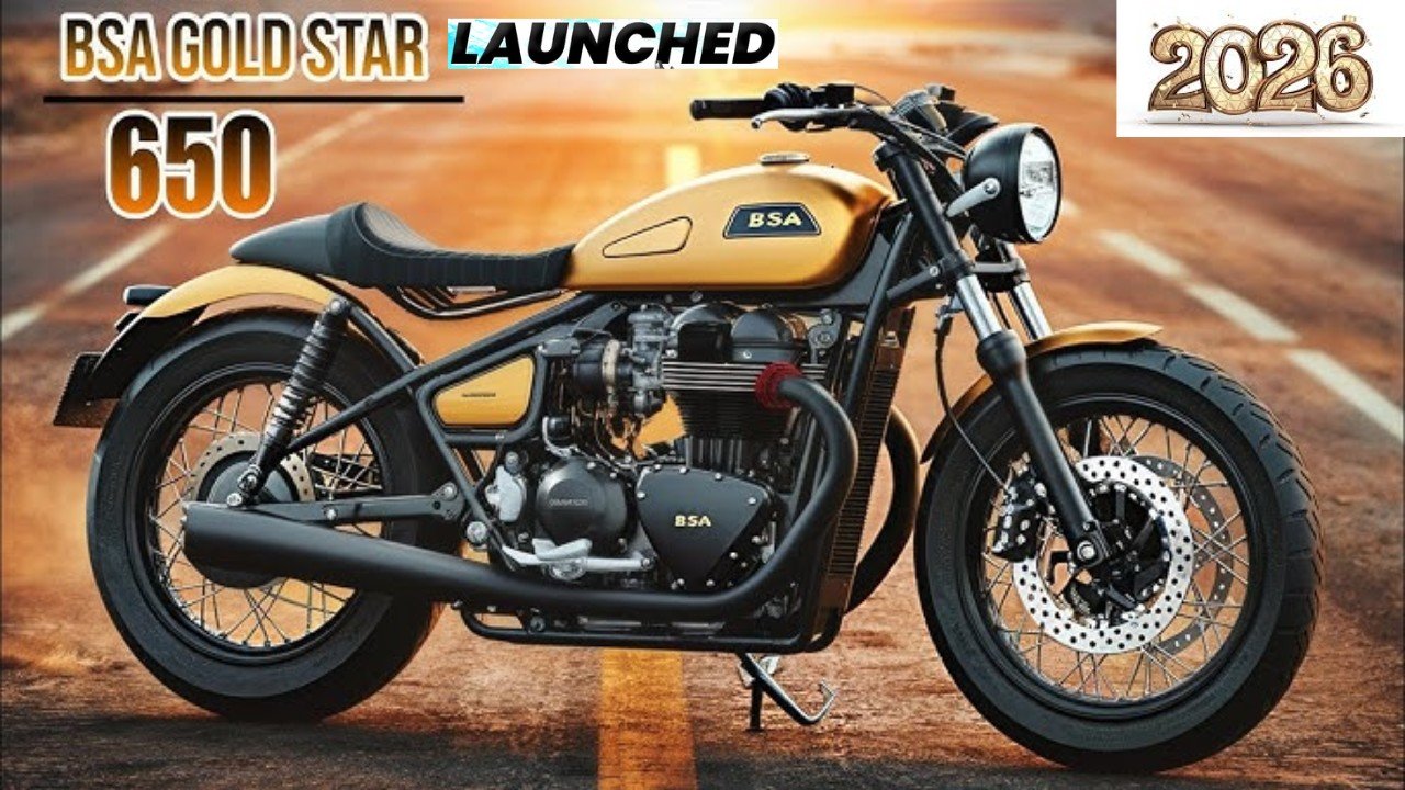 BSA Gold Star 650 Returns New Bike 2026 Launch