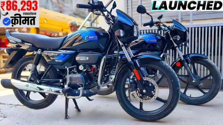 Hero Splendor Plus BS6 Launch 2026 Updated – 110 KM/L Mileage, ABS Disc ...