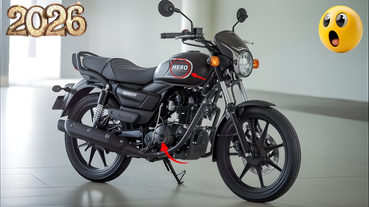Hero Passion Pro 2026 New Model Launched